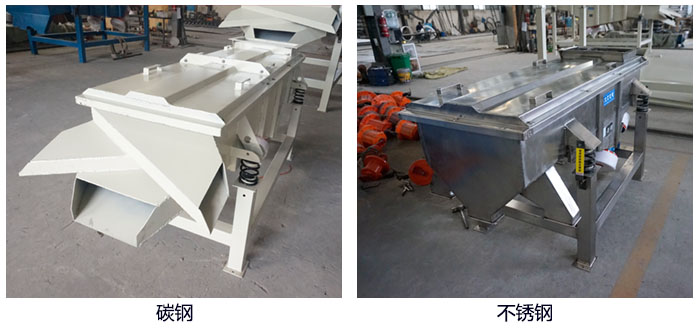 三個出料口所制成的，材質分碳鋼和不銹鋼兩種