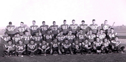 1959 Sunnyside High School Football Team